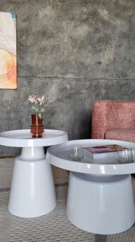 Комплект журнальных столиков VTR- Бенито CT-45 белый