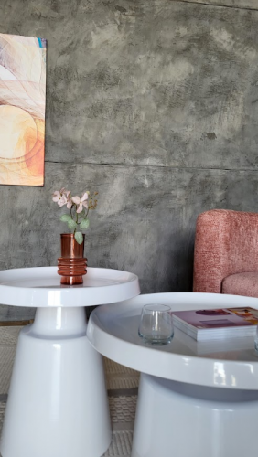 Комплект журнальных столиков VTR- Бенито CT-45 белый