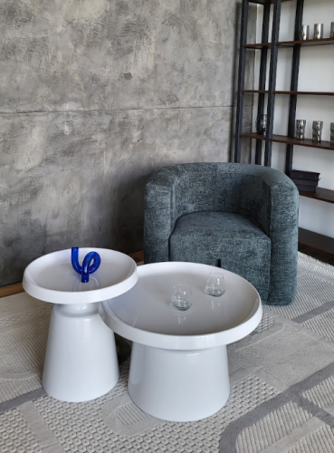 Комплект журнальных столиков VTR- Бенито CT-45 белый