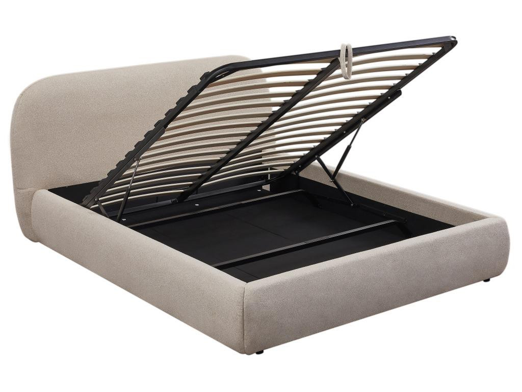 Кровать с подъемным газовым Avn- LUMINA 160 Light Khaki 