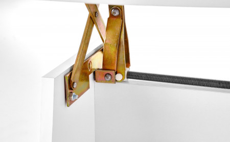 Стол трансформер раскладной HALMAR ERIKA белый 120-160 см