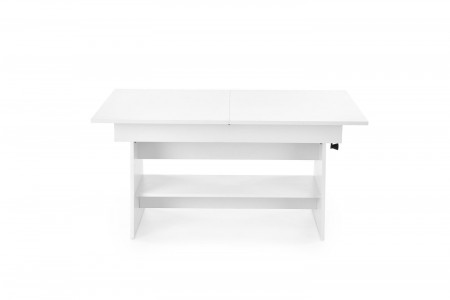 Стол трансформер раскладной HALMAR ERIKA белый 120-160 см