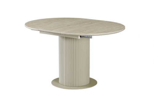 Стол обеденный модерн VTR- TML-1330  (римский травертин + капучино)  