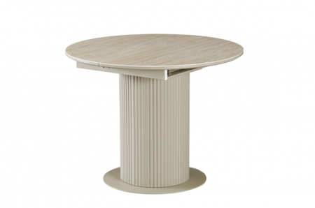 Стол обеденный модерн VTR- TML-1330  (римский травертин + капучино)  