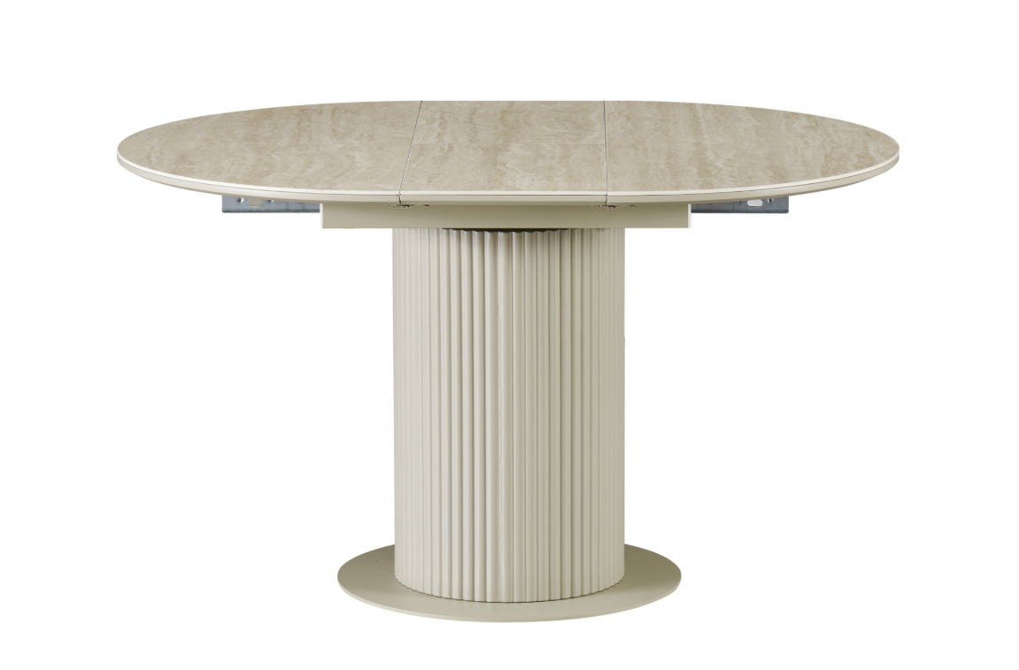 Стол обеденный модерн VTR- TML-1330  (римский травертин + капучино)  