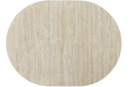 Стол обеденный модерн VTR- TML-1330  (римский травертин + капучино)  