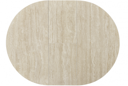 Стол обеденный модерн VTR- TML-1330  (римский травертин + капучино)  