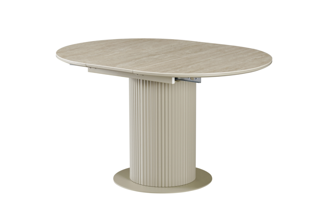 Стол обеденный модерн VTR- TML-1330  (римский травертин + капучино)  