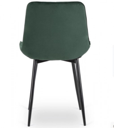 Стул обеденный MEBEL ELITE CHRIS зеленый велюр