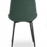 Стул обеденный MEBEL ELITE CHRIS зеленый велюр
