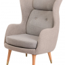 Кресло мягкое Cool- Ro (серый) 