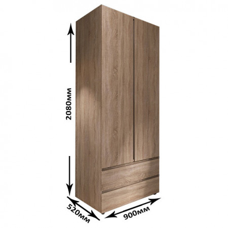 Спальня (модульная) EVR- Лайт-3 дуб Сонома