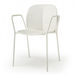 Кресло обеденное улиное VLL- SCAB Mentha 2707 (белый, антрацит, торотора, карамель)