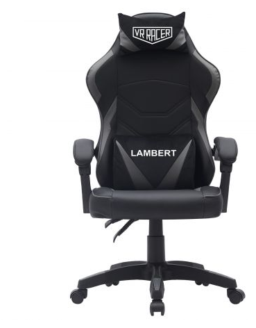 Офисный стул MFF- VR Racer Dexter Lambert черный/серый