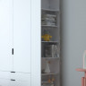 Шкаф-пенал открытый боковой ViA- Сити С-0