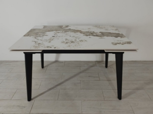 Раскладной стол с керамической столешницей Elt- DT-8010-H02 matt (120/180х80 см)  