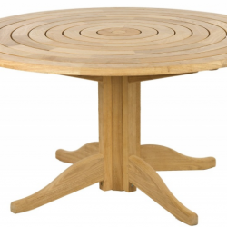 Стол из дерева Alexander Rose TEA- ROBLE BENGAL DINING TABLE 1.45M Ø