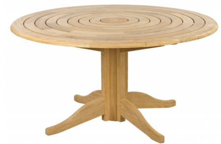 Стол из дерева Alexander Rose TEA- ROBLE BENGAL DINING TABLE 1.45M Ø
