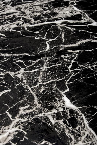 Стол стеклянный PL- HALMAR RAYMOND 2 черный мрамор/ золото