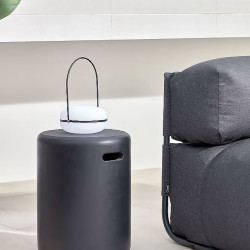 Стол приставной Kave Home TAIMI IT0050PR01 (черный)