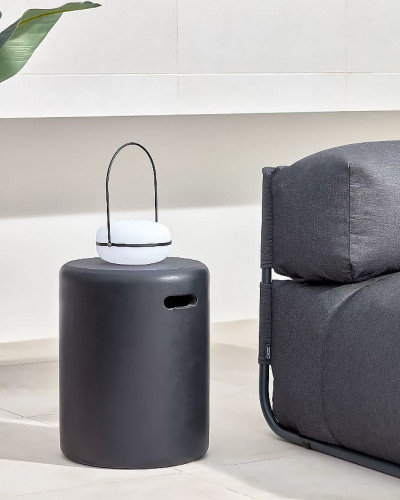 Стол приставной Kave Home TAIMI IT0050PR01 (черный)