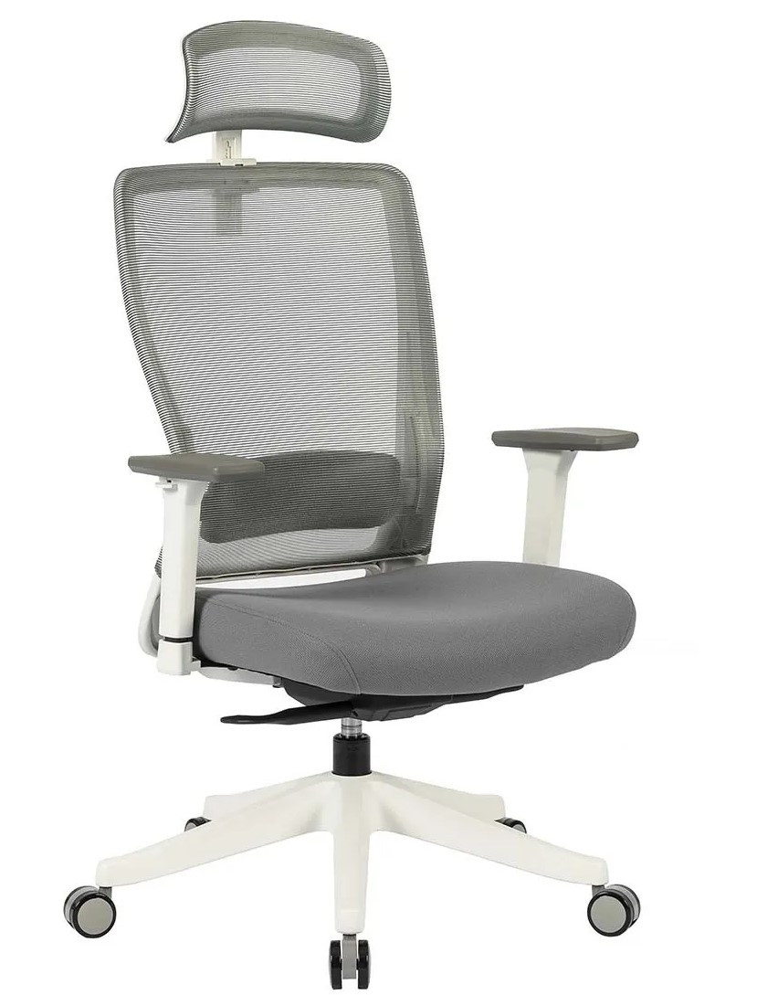 Крісло для оператора LUX- OPTI-ON GREY ергономічне