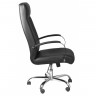 Кресло для руководителя BRS- Сhief Black Zigzag/Nut Chrome CF-05