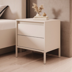 Прикроватная тумба Perfect Home Сенсо/Senso Бежевый