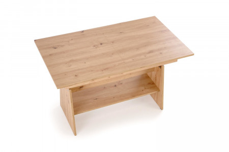 Стол трансформер раскладной HALMAR ERIKA дуб артизан 120-160 см