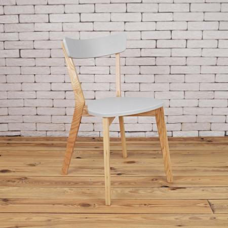 Кухонный комплект Ont- Винцензо 120 серый стол + 4 Стула Вито