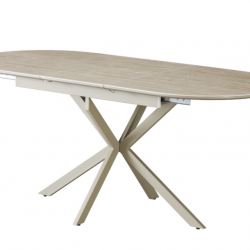 Стол обеденный модерн VTR- TML-1335  (римский травертин + капучино)   