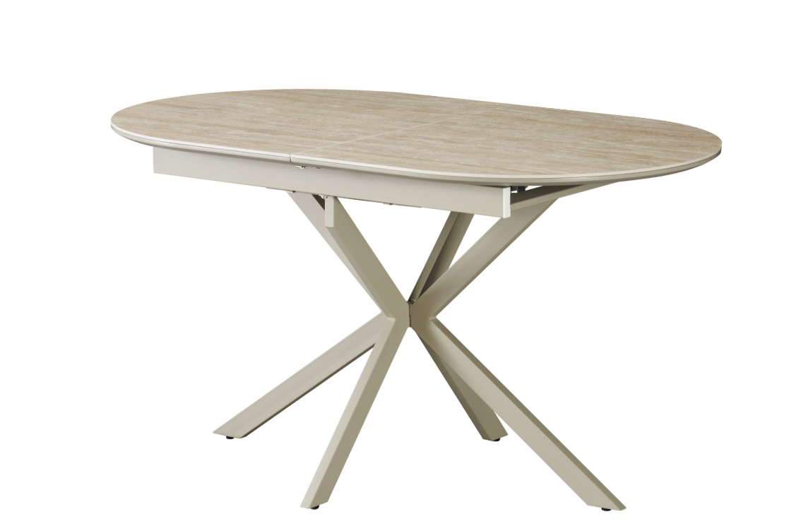 Стол обеденный модерн VTR- TML-1335  (римский травертин + капучино)   