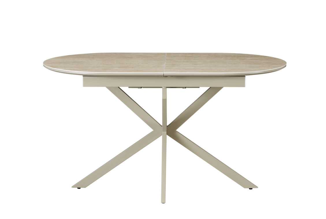 Стол обеденный модерн VTR- TML-1335  (римский травертин + капучино)   