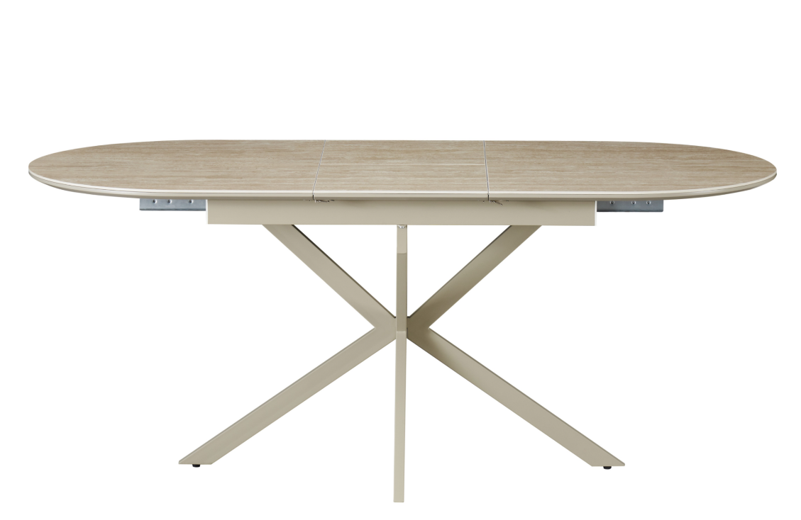 Стол обеденный модерн VTR- TML-1335  (римский травертин + капучино)   