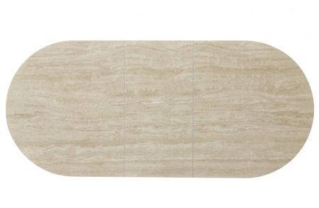 Стол обеденный модерн VTR- TML-1335  (римский травертин + капучино)   