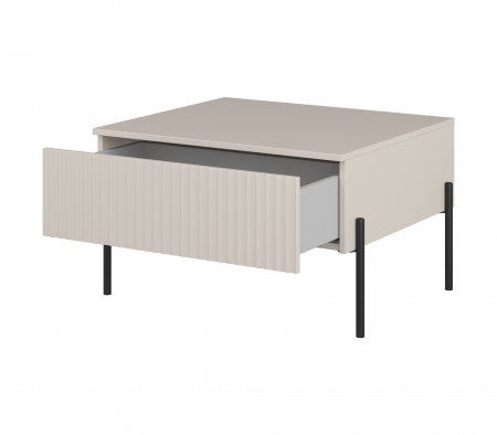 Стол кофейный Helvetia ORE 24KROG98 (кашемир/кашемир в рубчик)