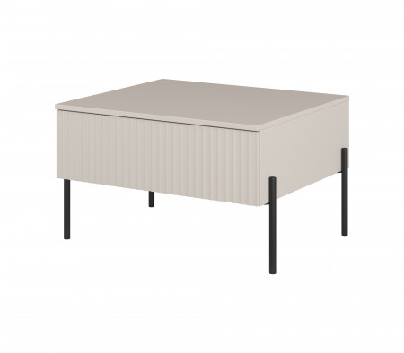 Стол кофейный Helvetia ORE 24KROG98 (кашемир/кашемир в рубчик)