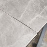 Стол NL- LINCOLN (Линкольн) керамика светло-серый глянец