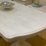 Стол обеденный раскладной BLN- Carpenter 230 белый, орех
