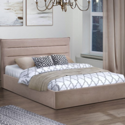 Кровать с подъемным механизмом BIO- Оливия (бежевый)