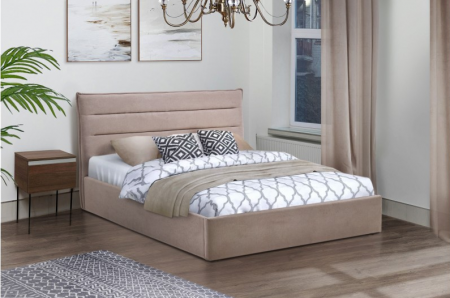 Кровать с подъемным механизмом BIO- Оливия (бежевый)