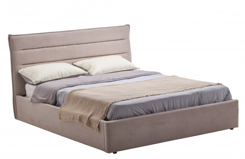 Кровать с подъемным механизмом BIO- Оливия (бежевый)