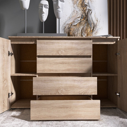 Спальня (модульная) EVR- Лайт-4 дуб Сонома