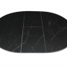 Стол раскладной INI- GENEWA CERAMIC 105(140)*105 черный