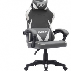 Офисный стул MFF- VR Racer Dexter Lambert серый/белый