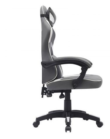 Офисный стул MFF- VR Racer Dexter Lambert серый/белый