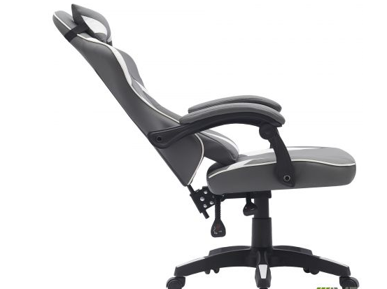 Офисный стул MFF- VR Racer Dexter Lambert серый/белый