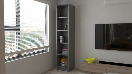 Шкаф-пенал открытый ViA- Сити С-1