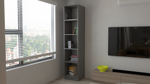 Шкаф-пенал открытый ViA- Сити С-1