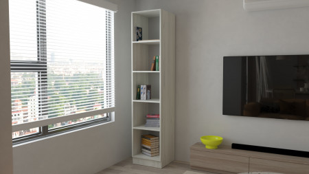 Шкаф-пенал открытый ViA- Сити С-1